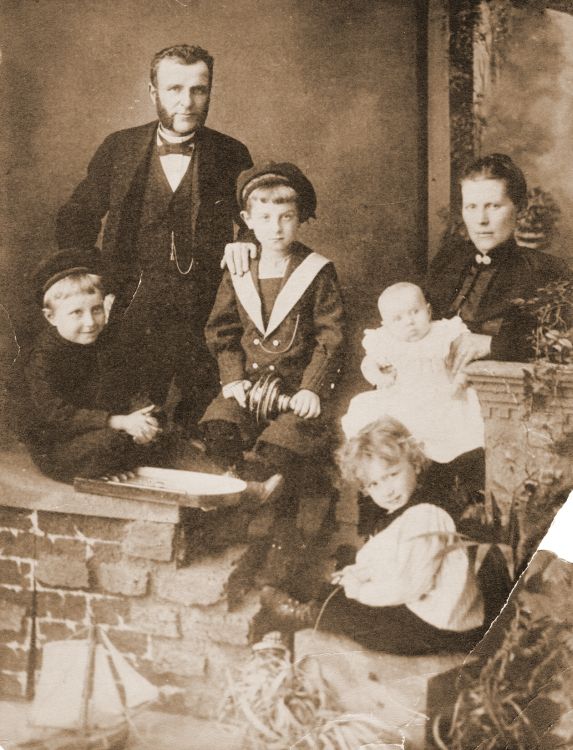 Johannes de Jonge en familie